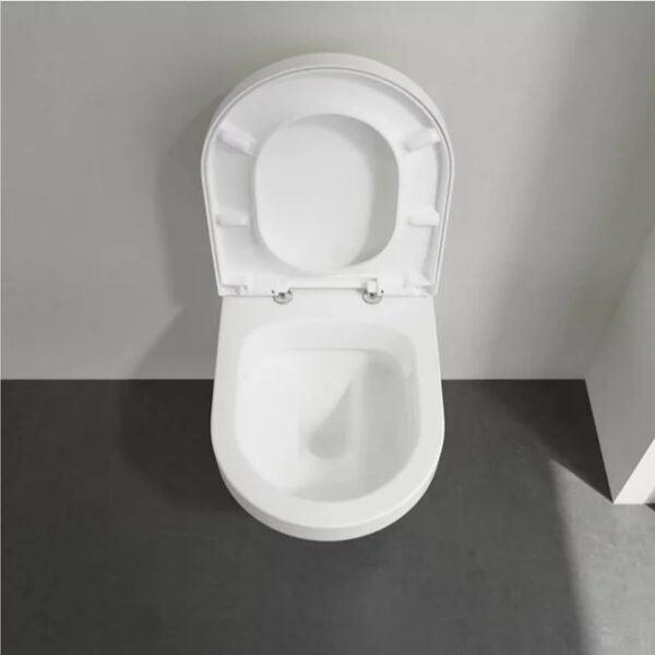 Set vas wc suspendat Omnia Architectura DirectFlush cu capac softclose alb VILLEROY&BOCH